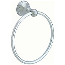 Crestfield Towel Ring, Polished Chrome