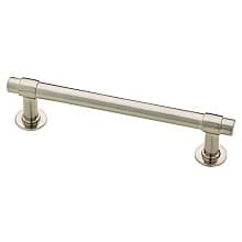 4" Builders Fashion Francisco Pull, Satin Nickel