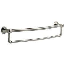 Decor Assist 24" Traditional Towel Bar with Assist Bar, Brilliance Stainless Steel