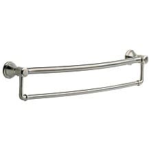 Decor Assist 24" Traditional Towel Bar with Assist Bar, Brilliance Stainless Steel