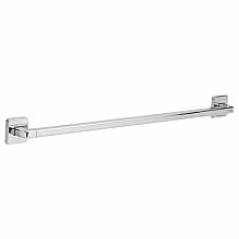 36" Angular Modern Decorative Grab Bar, Chrome