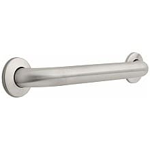 Centurion 16" x 1-1/2" Concealed Screw Grab Bar, Stainless Steel