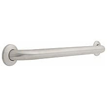 Centurion 24" x 1-1/2" Concealed Screw Grab Bar, Stainless Steel