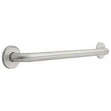 Centurion 24" x 1-1/4" Concealed Screw Grab Bar, Stainless Steel