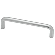 4" Builder's Program Wire Pull, Satin Chrome