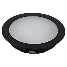24V 2.5W LED Puck, Black