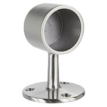 1-1/2" End Post, Satin Stainless Steel