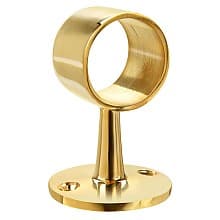 1-1/2" Center Post, Polished Brass