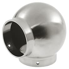 2" Ball Elbow, Satin Stainless Steel