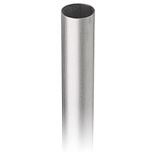 2" x 12' Rail Tubing, Satin Stainless Steel