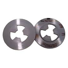 4-1/2" Medium Disc Pad Face Plate, Gray