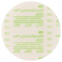 5" Hookit No Holes Microfinishing Film Disc, Aluminum Oxide On Film