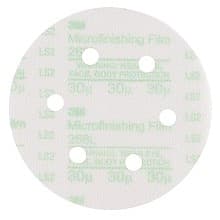 6" Hookit 6 Holes 268L Sanding Disc, Aluminum Oxide on Polyester Film (25/Box)