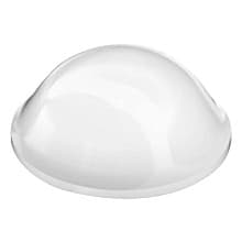 3/8"" Polyurethane Bumpon Quiet Protective Bumpers, Clear, Hemispherical, 96 per Sheet