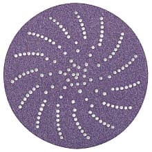 5" Cubitron™ II Hookit™ 732U 120 Grit Multi Holes Sanding Disc, Ceramic on Paper