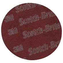 6" Scotch-Brite™ 7447 No Holes Pro Disc, Aluminum Oxide (100/Case)