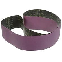 43" x 75" 120 Grit Sanding Belt, Ceramic on Y-Weight Cloth