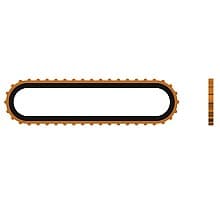 Belt Rubber for Maggi Power Feeders models 2034CI AND 2038CI