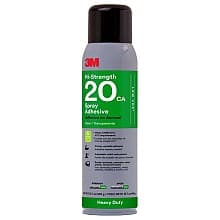 Heavy Duty 20CA Aerosol Spray Adhesive, Clear, 15.8 oz Can