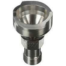 PPS™ 2.0 S27 Male Adapter, Stainless Steel 4/Case