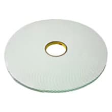 2" Off-white Double Coated Urethane Foam Tape, 36 Yard Roll