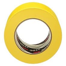 2" Yellow High Performance Masking Tape