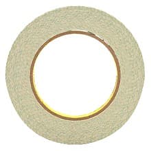 1/2" Natural Double Coated Paper Tape, 36 Yard Roll