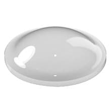 0.312" Polyurethane Bumpon Quiet Protective Bumpers, Clear, Hemispherical, 144 per Sheet