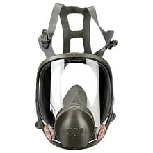 6900 Large Full Facepiece Respirator with Exhale Valve, Case of 4