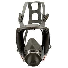 6800 Medium Full Facepiece Respirator with Exhale Valve, Case of 4