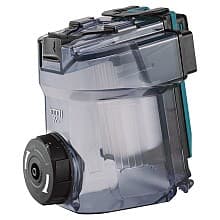 Dust Case with HEPA Filter Cleaning Mechanism