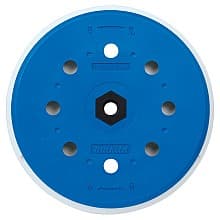 6" Hook/Loop Round Hard Sanding Backing Pad