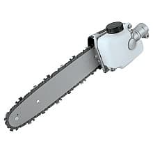 Pole Saw Gear Case Attachment for Grass Trimmer