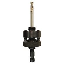 5/8" - 18 Hole Saw Arbor with Pilot Drill, 3/8" Shank