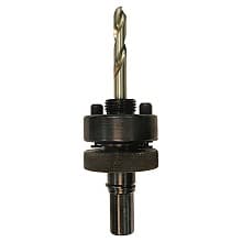 5/8" - 18 Hole Saw Arbor with Pilot Drill, 7/16" Shank