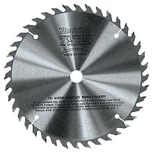 7-1/4" x 40 Teeth Cross-Cut Circular Saw Blade, 0.073" Kerf
