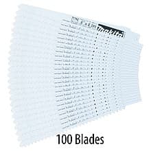 6" x 6TPI Wood Cutting Recipro Saw Blade (100/Pack)