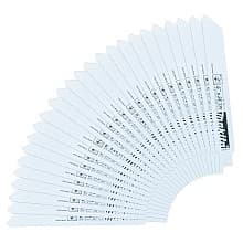 6" x 24TPI Metal Cutting Recipro Saw Blade (25/Pack)