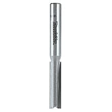 3/16" x 2" Straight Router Bit, 2-Flute, 1/4" Shank