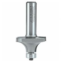 2-5/8" x 1/2" Radius Corner Rounding Bit, 2-Flute, 1/4" Shank