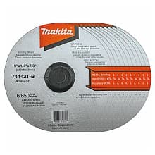 9" 24 Grit General Purpose Metal Grinding Wheel, Aluminum Oxide (10/Pack)