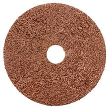5&quot; No Holes Abrasive Disc, Resin Fiber (5/Pack)