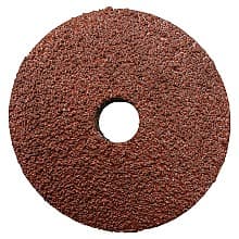 4-1/2&quot; No Holes Abrasive Disc, Resin Fiber (5/Pack)