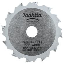 4-3/8" x 12 Teeth Cross-Cut/Plunge/Rip Circular Saw Blade