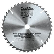 6-1/2" x 40 Teeth Cross-Cut/Miter Circular Saw Blade