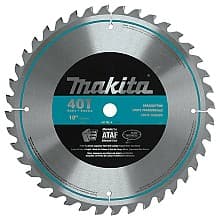 10" x 40 Teeth Cross-Cut Micro-Polished Miter Saw Blade