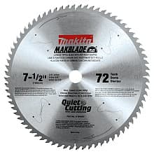 7-1/2" x 72 Teeth Carbide-Tipped Miter Saw Blade