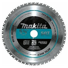 5-3/8" x 50 Teeth Ferrous Metal Cross-Cut Saw Blade
