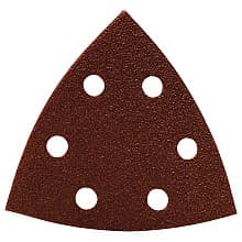 Hook/Loop Oscillating Multi-Tool Sandpaper, Aluminum Oxide on Paper (10/Box)