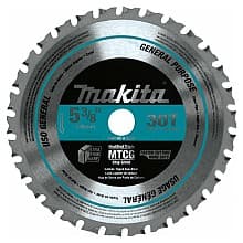 5-3/8" x 30 Teeth General Purpose Cross-Cut Saw Blade